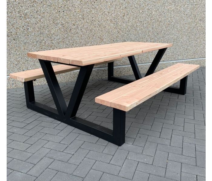 Houten Douglas Picknicktafel Model V