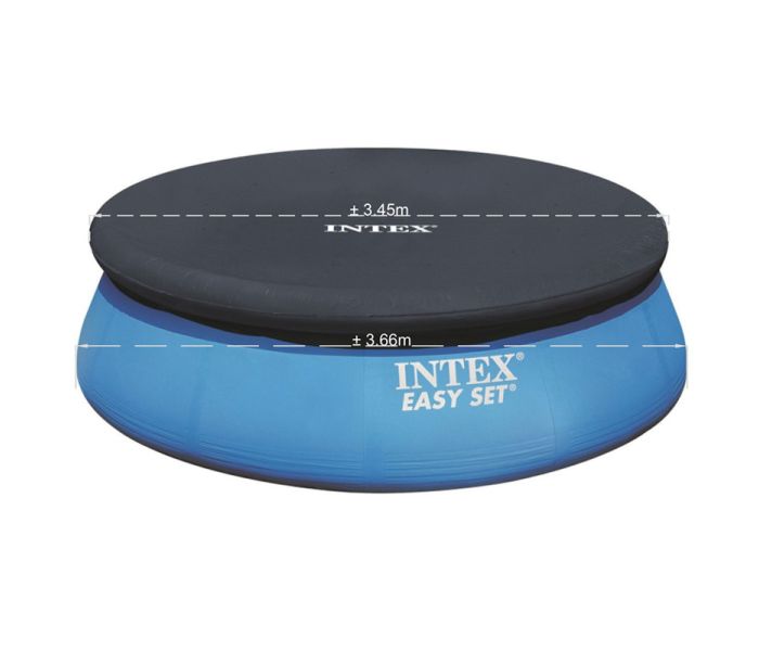 Zwembad afdekhoes intex easy set 366 cm