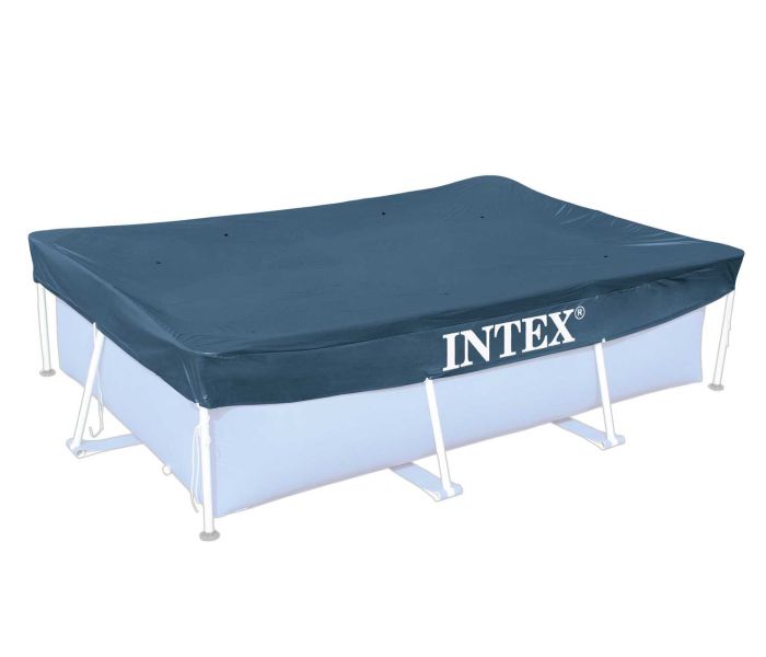 Intex zwembad afdekhoes rechthoekig frame 300x200