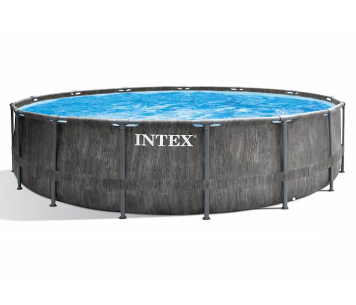 Intex Prism Frame Greywood zwembad 549x122 cm