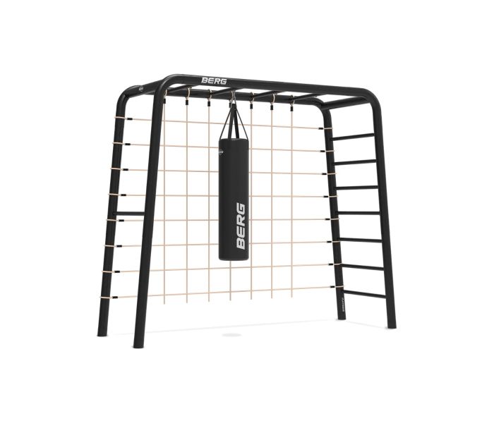 Speeltoestel Berg Playbase Medium-TL - Klimnet M & bokszak