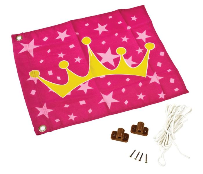 Prinsessen vlag met hijssysteem